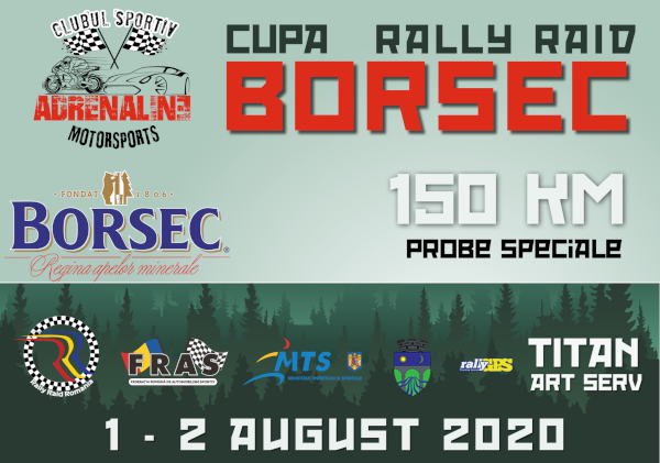 Afiș Borsec Rally